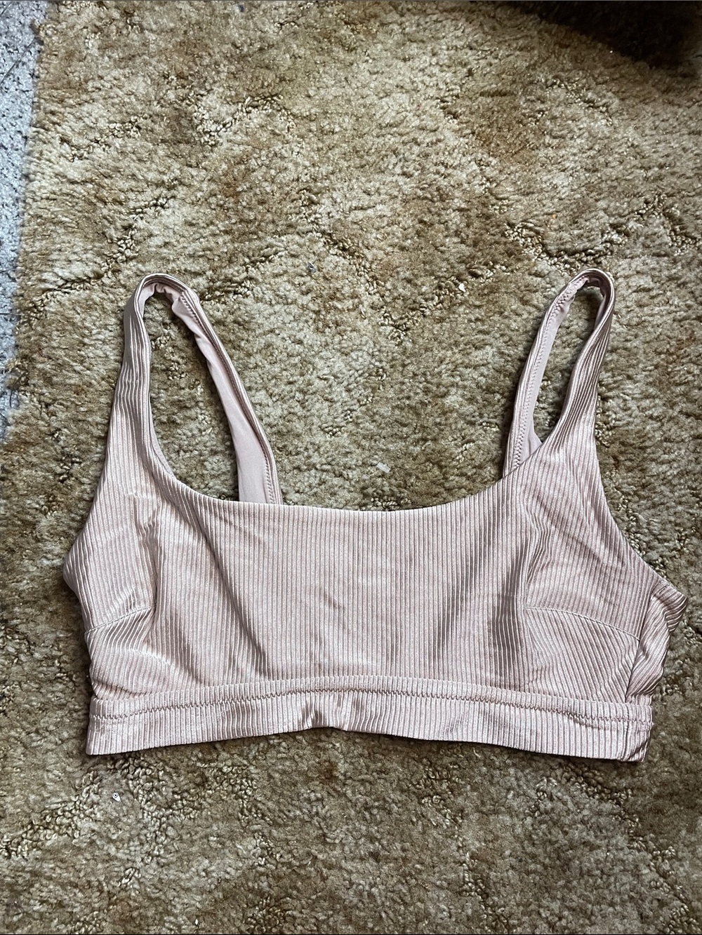 Aerie Bikini Top Scoop Style Size Large